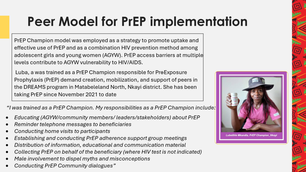 Peer Model for PrEP